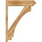 Ekena Millwork Imperial Arts & Crafts Rough Sawn Outlooker, Western Red Cedar, 8"W x 34"D x 46"H OUT08X34X46IMP03RWR - alternate 3